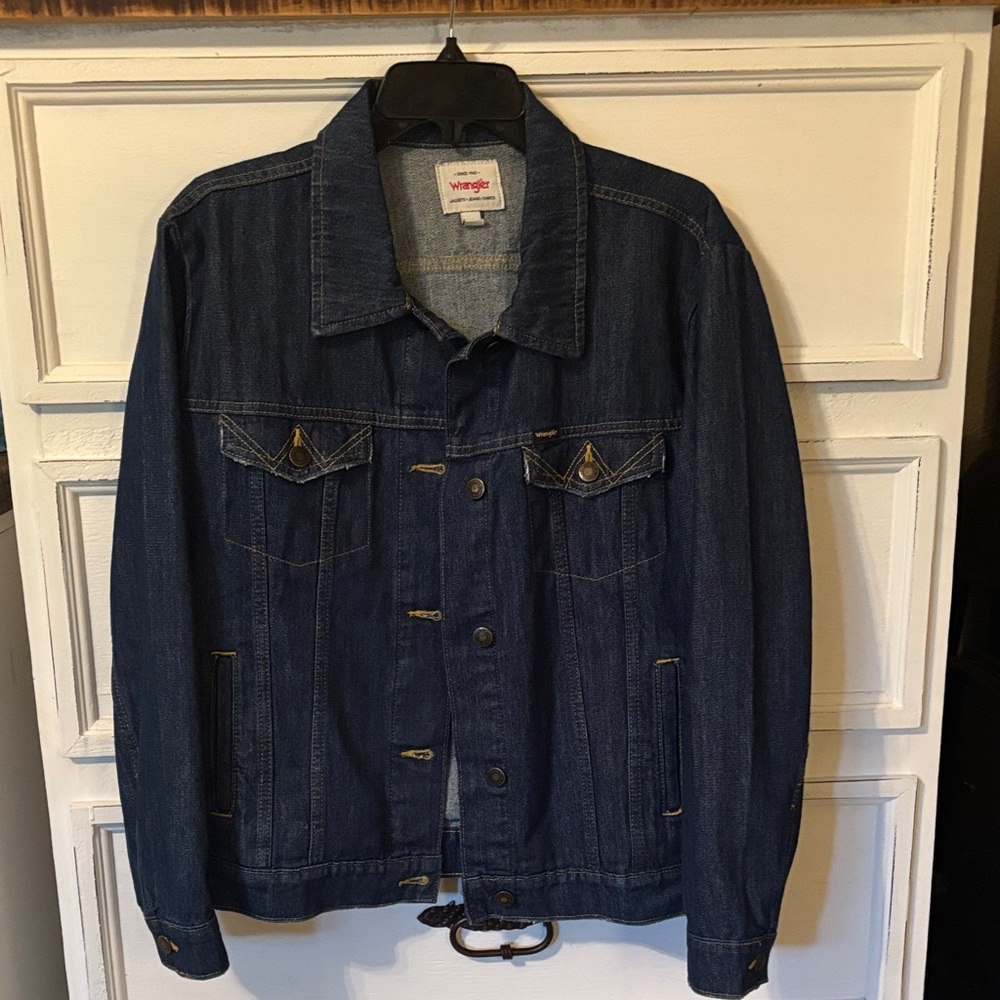 Wrangler Dark Blue Denim Jacket